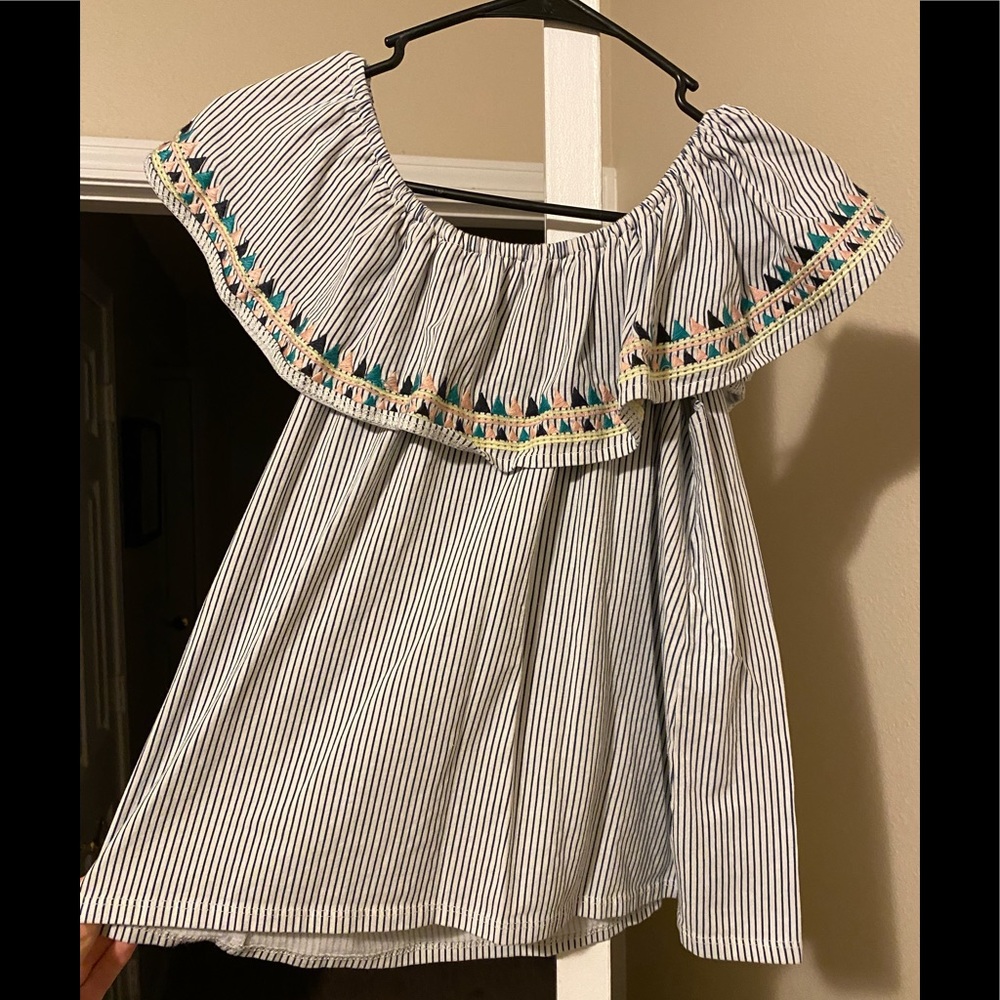 off the shoulder shirt